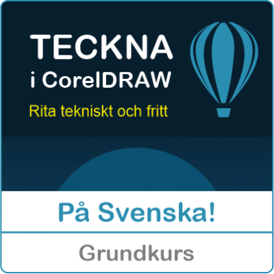 Teckna i CorelDRAW på svenska
